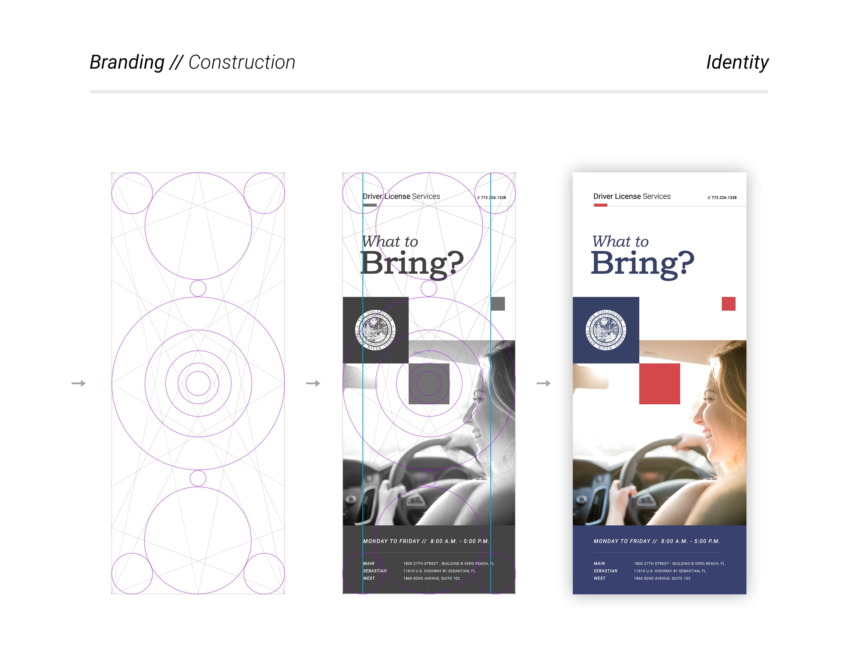 Tax Collector motorist service guide construction process